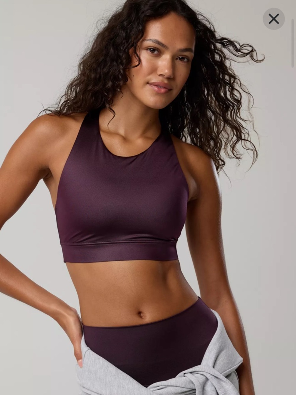 NWOT! OFFLINE By Aerie Goals Gloss High Neck Sports Bra
